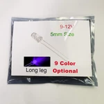 100pcs 12v 5mm Uv Led 9v Gauge Cluster Instrument Light Emitting Diodes. Fixed Price $24.97.