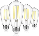 4-pack Vintage Edison Led Bulbs, 60w Equivalent, 850lm 6w Light Bulb Dayl. Fixed Price $21.99.