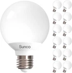 Sunco 12 Pack Vanity Globe Light Bulbs G25 Led For Indoor Bathroom Mirror Living. Fixed Price $47.05.