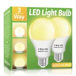 Wiyifada 3 Way Led Light Bulbs 2 Pack, Soft White 3000k. Fixed Price $21.99.