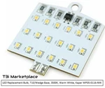 Qty 9-led Replacement Bulb, T10/wedge Base, 3500k, Warm White, Kaper Wp050116-nw. Fixed Price $30.00.