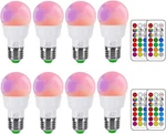 Ilc Rgb Led Light Bulb, Color Changing 8 Count (pack Of 1), Cold White Pack. Fixed Price $42.99.
