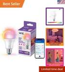 Wiz Led Smart Light Bulbs, Sunset To Sunrise Automation + Motion Detection .... Fixed Price $69.18.