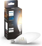 Philips Hue 40w B39 Candle-shaped Led Bulb - White Ambiance- 1 Pack 450lm. Fixed Price $41.25.