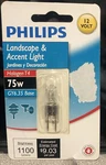 New Philips 12 Volt 75 Watt Gy 6.35 Base T4 Halogen Light Bulb. Fixed Price $9.95.