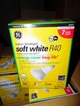 New Ge #80894 - Fle26 Interior Flood Light Bulbs Only 26 Watts !! R40. Fixed Price $2.49.