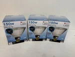 X3 Utilitech Par38 150w Natural Flood Led Light Bulb 1600 Lumens New Lot. Fixed Price $30.00.