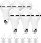 2/4/6 Pack Rechargeable Emergency Light Bulb For Power Outage Battery Operated. Fixed Price $24.35.