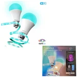 Tzumi Aura Led Colorkit, 2 Bulbs & 10ft Light Strip, Dimmable. Fixed Price $20.99.