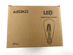 Asoko Led Dimmable Edison Bulbs 6w Antique Style Light (6 Pack). Fixed Price $29.75.