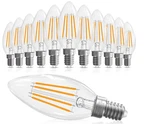 Gvvoohome E12 Candelabra Led Light Bulbs 6 Pack 40w Equivalent Dimmable. Fixed Price $14.21.