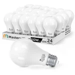 24 Pack A19 Led Light Bulbs 60 Watt Equivalent, 9w Non-dimmable, Flicker-free.... Fixed Price $45.41.