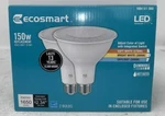 Eco Smart 2 Pack Led 150 Watt Par38 Flood Lights Color Select Bright 2700k 3000k. Fixed Price $29.99.