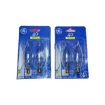 2 Brand New Ge General Electric 40 Watts 370 Lumens Light Bulb (pc81440). Fixed Price $14.99.