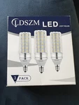 Ldszm E12 Led Corn Bulbs 12 Warm White Pack Of 3 Brand New. Fixed Price $10.00.
