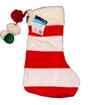 Frisco Pet Christmas Stocking Plush Chewy Pom Nwt Holiday 16 X 9. Fixed Price $7.99.