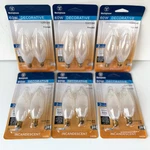 Westinghouse 60w Frosted Candelabra Bulbs / Blunt Tip Set Of 12 - New. Fixed Price $60.00.