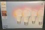 Philips Hue Essential Smart Led A19 Bulb, White & Color Ambiance, E26 Base, 800l. Fixed Price $49.50.