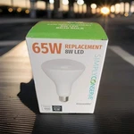 Simply Conserve Dimmable Led Light Bulb Br30 8w 65w Equiv 2700k Ltr30d08w-27k. Fixed Price $12.99.