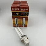 (box Of 10) New Philips 33233-8, 2 Pin Replacement Bulb 5w 27 Pl-s 5w/27. Fixed Price $17.99.