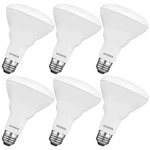 Luxrite Br30 Led Flood Light Bulb 8.5w 3000k 650lm Dimmable Damp Rated 6 Pack. Fixed Price $45.95.