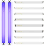 Qualirey 10 Pack Bug Zapper Replacement Light Bulbs 10w For 20w Indoor Zappe. Fixed Price $40.00.