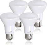 4 Pack Br20 Led Bulb 3000k Bright Soft White 6w=50w, 90 Cri, 540 Lumen, Dimmable. Fixed Price $31.47.