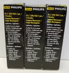 Lot Of 3- Philips 383331 Compact Fluorescent Light Bulb Pl-c 18w/841/4p/alto. Fixed Price $14.00.