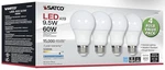 Satco Led Light Bulbs - A19/9.5w 5000k Natural 800 Lumens (4-pack) S39597. Fixed Price $4.99.