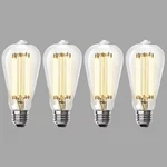 4-pack Feit Electric Vintage Edison Led Light Bulb 60w Equivalent St19 2700k. Fixed Price $14.99.