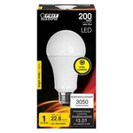 Feit Electric A21 Led Light Bulb, 200w Led, 3000k Bright White. Fixed Price $23.06.