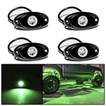 Yoneda 4 Pods Green Rock Lights 6000k Ultra Bright Led Neon Underglow Light I.... Fixed Price $31.67.