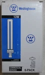 6 Pack New Westinghouse 13w Compact Fluorescent Bulb 2 Pin Gx23 900 Lumens. Fixed Price $22.50.