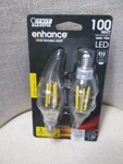 Feit Electric Led 1000 Lumen Chandelier Light Bulb 2 Pack 100w E12 Bright White. Fixed Price $12.99.