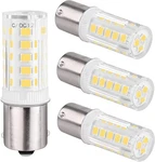 4pcs 1156 Led Bulb 12v 24v, Ba15s Bulbs Bayonet Single Daylight White. Fixed Price $18.48.