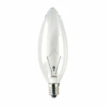 Bulbrite Kr25ctc/25 25w Torpedo Chandelier Bulb (b8) Candelabra Base. Fixed Price $8.99.