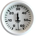 33103 Faria Dress White 4" Tachometer 6,000 Rpm Gas Inboard & I/o Tc9691. Fixed Price $108.01.