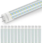 12pack 4ft T8 Led Tube Lights 40w 5200lm 6000k Cool White - Ballast Bypass. Fixed Price $216.99.
