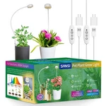 2pack Sansi Led Pot Clip Plant Lamp Full Spectrum Grow Light Dimmable With Timer. Fixed Price $16.99.