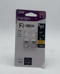 Feit 40-watt Bright White (3000k) G9 Bi-pin Base Decorative Halogen Light 2 Pack. Fixed Price $14.99.