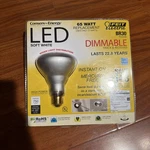 Feit Electric Br30 Flood Dimmable 13w/65w Led Light Bulb 750 Lumens New. Fixed Price $10.00.