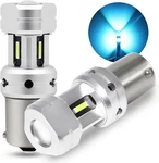 Phinlion 1156 Ice Blue Led Light Bulbs, Super Bright 12v 24v P21w. Fixed Price $37.25.
