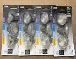 Feit Electric 35-watt Equivalent Mr16 Gu5.3 Bi-pin Dim 12v Track Light Led (4pk). Fixed Price $44.99.