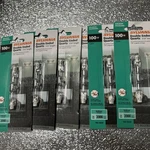 6 - Sylvania 100 Watt, Double Ended Quartz (3 1/8 Length) (t3). Fixed Price $50.00.