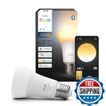 Philips Hue Smart Led A19 Bulb, White Ambiance, E26 Base, 9.5w, Full Spectrum Li. Fixed Price $48.03.