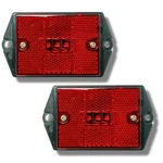 Led Marker Light 3led Square Red Amber Surface Mount For Truck Trailer Towing. Fixed Price $20.55.