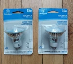 2 Lot 35w Flood Light Bulbs Gu10 Base 180 Lumens Westinghouse 04741 Nip. Fixed Price $16.00.
