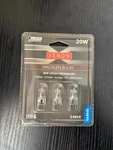 Sealed Light Bulbs Bpxn20/g8/3 Xenon 20 Watt 120 Volt G8 Base By Feit Electric. Fixed Price $12.00.
