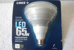 Cree Wide Indoor Dimmable Daylight Led Flood Light 65 Watt Br40 760 Lumen 23 Yrs. Fixed Price $17.95.