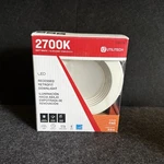 Utilitech Led 2700k Soft White 600 Lumens Recessed Retrofit Downlight Fits 4. Fixed Price $16.99.